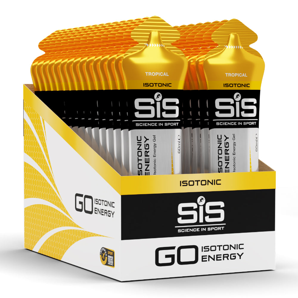 SiS Go Isotonic Energy Gel Box of 30 - BlackToe Running#flavour_tropical