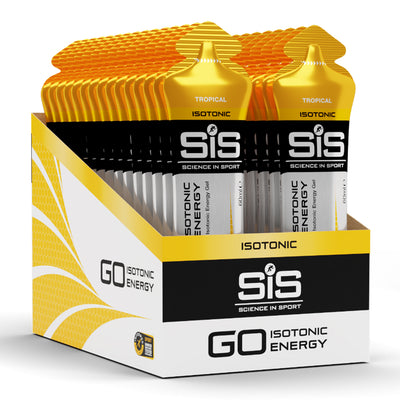SiS Go Isotonic Energy Gel Box of 30 - BlackToe Running#flavour_tropical