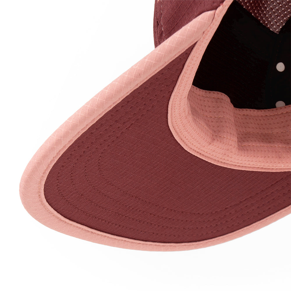 Ciele GOCap Field Iconic Bar - BlackToe Running#colour_andorra-rose-dawn