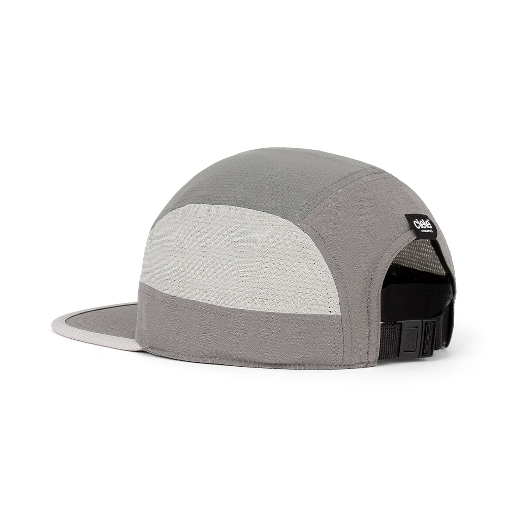 Ciele GOCap Field Iconic Bar - BlackToe Running#colour_shadow-airy-grey