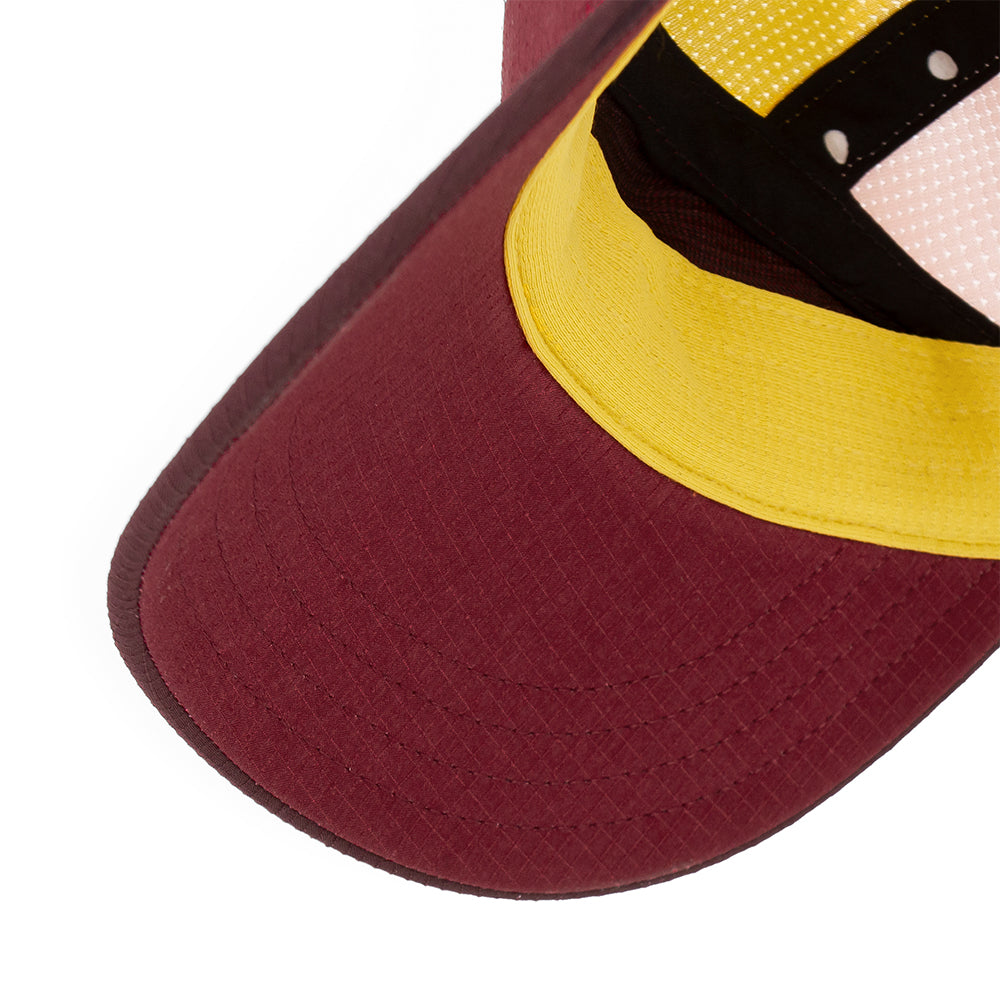 Ciele FSTCap SC Field Iconic SL - BlackToe Running#colour_crimson-red-peachskin