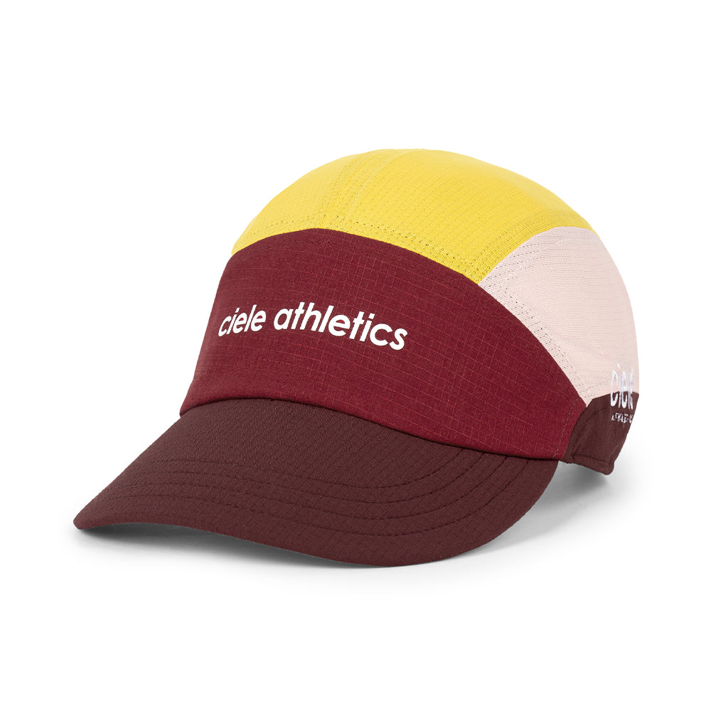 Ciele FSTCap SC Field Iconic SL - BlackToe Running#colour_crimson-red-peachskin