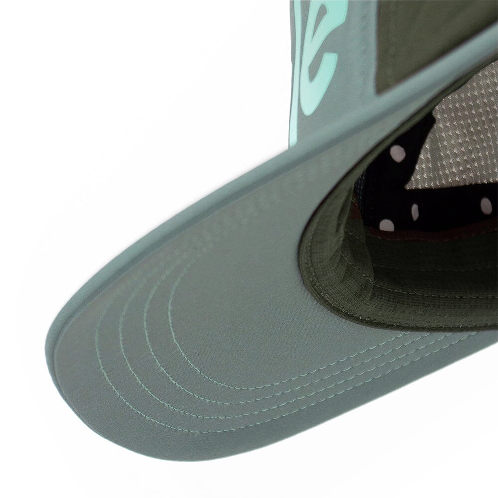 Ciele GOCap Comp Century - BlackToe Running#colour_silver-pine-seaweed