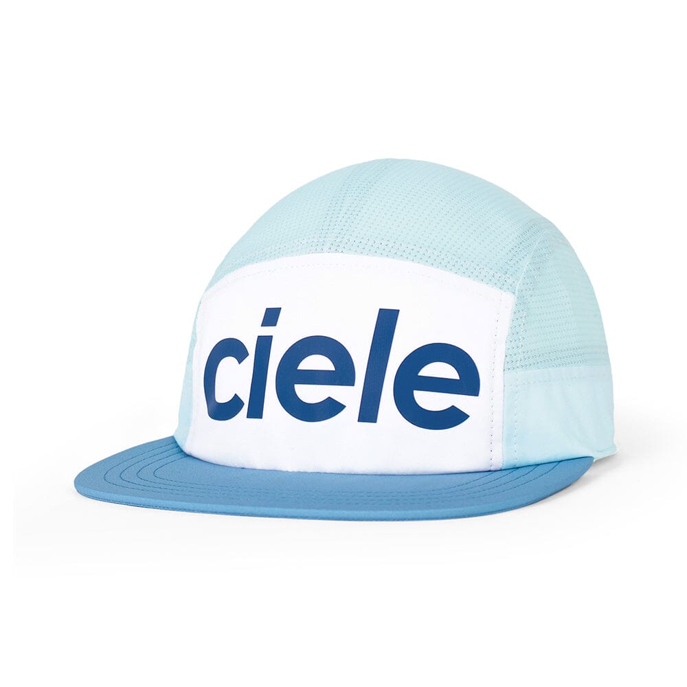 Ciele GOCap Comp Century - BlackToe Running#colour_white-sky-blue