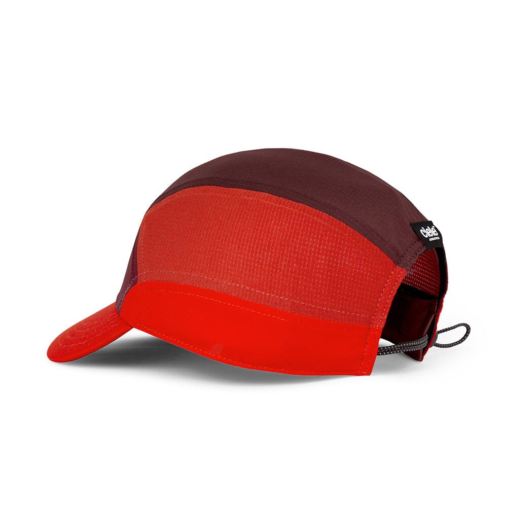 Ciele FSTCap SC Comp Iconic VC - BlackToe Running#colour_crimson-red-clay
