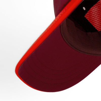 Ciele FSTCap SC Comp Iconic VC - BlackToe Running#colour_crimson-red-clay