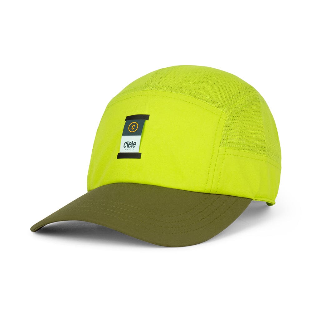 Ciele GOCap SC Comp C Cube - BlackToe Running#colour_lime-green