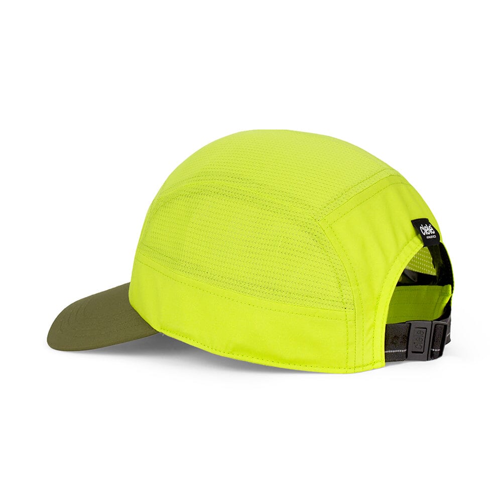 Ciele GOCap SC Comp C Cube - BlackToe Running#colour_lime-green