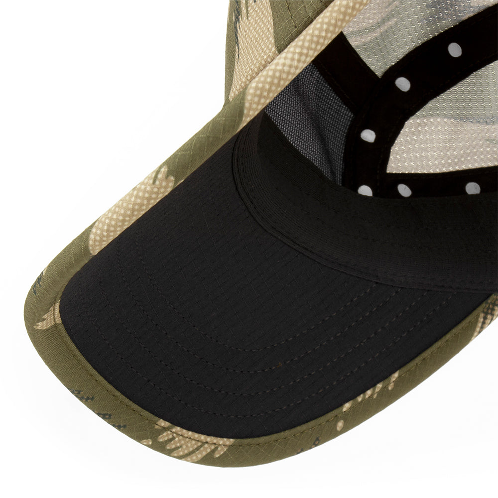 Ciele GOCap SC Field AllOverPrint Cheetah - BlackToe Running