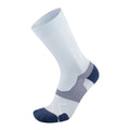 2XU Vectr Light Cushion Crew Socks - BlackToe Running#colour_halogen-blue-stone