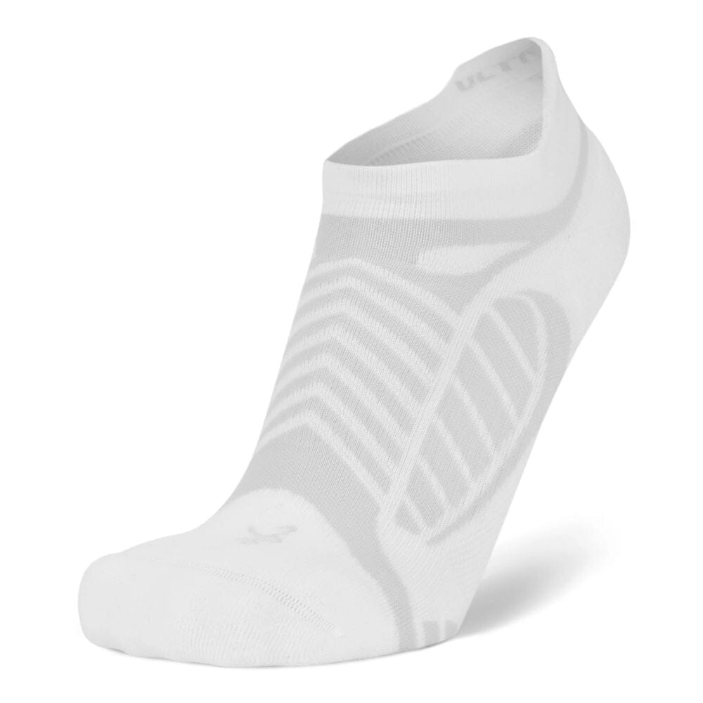 Balega Ultralight Weight Contoured Light Cushion No-Show Tab Socks - BlackToe Running#colour_white