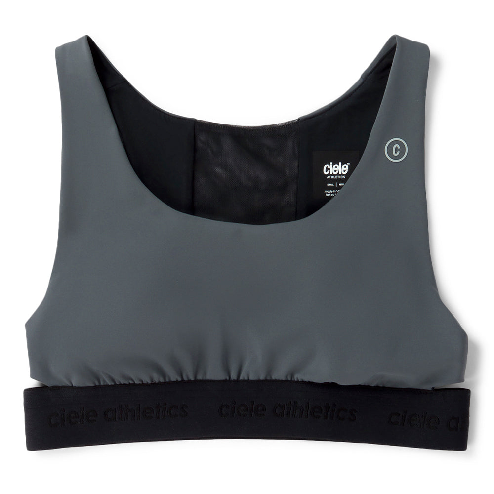 Ciele Women's QCK High Support Bra - BlackToe Running#colour_ocean
