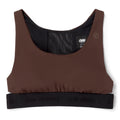 Ciele Women's QCK High Support Bra - BlackToe Running#colour_oak