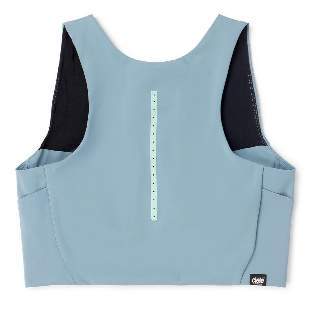 Ciele Women's FST Medium Support Bra - BlackToe Running#colour_chambray