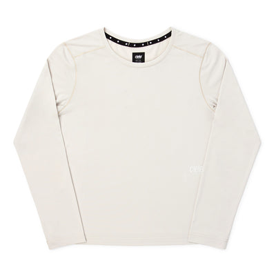 Ciele Women's DLY Long Sleeve - BlackToe Running#colour_rainy-day