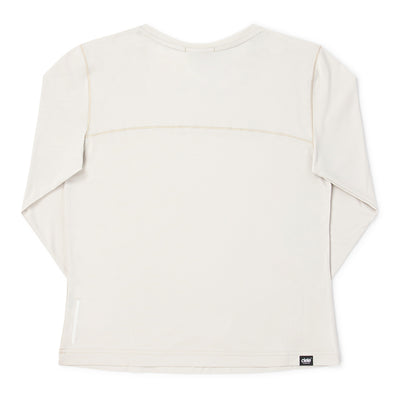 Ciele Women's DLY Long Sleeve - BlackToe Running#colour_rainy-day