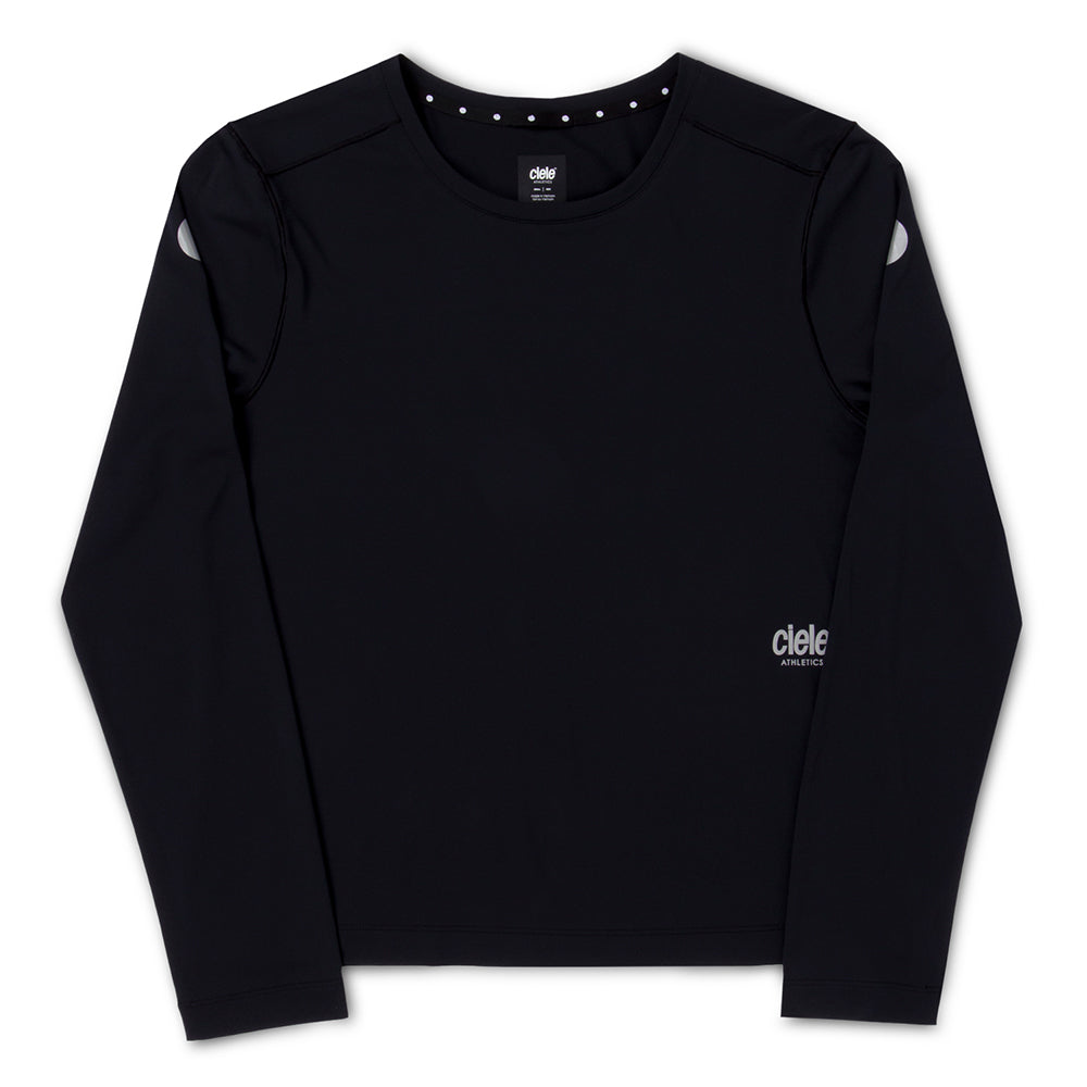 Ciele Women's DLY Long Sleeve - BlackToe Running