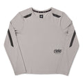 Ciele Women's DLY Long Sleeve - BlackToe Running#colour_niterite