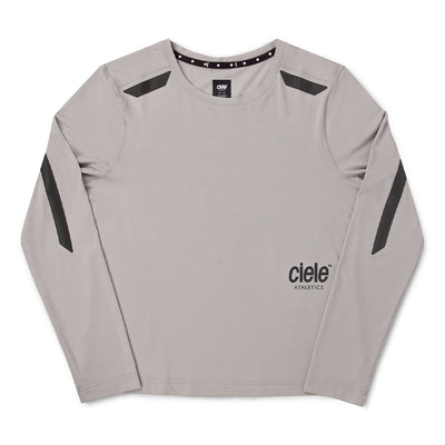 Ciele Women's DLY Long Sleeve - BlackToe Running#colour_niterite