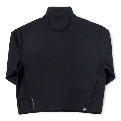 Ciele Women's VLV Half Zip - BlackToe Running#colour_shadowcast