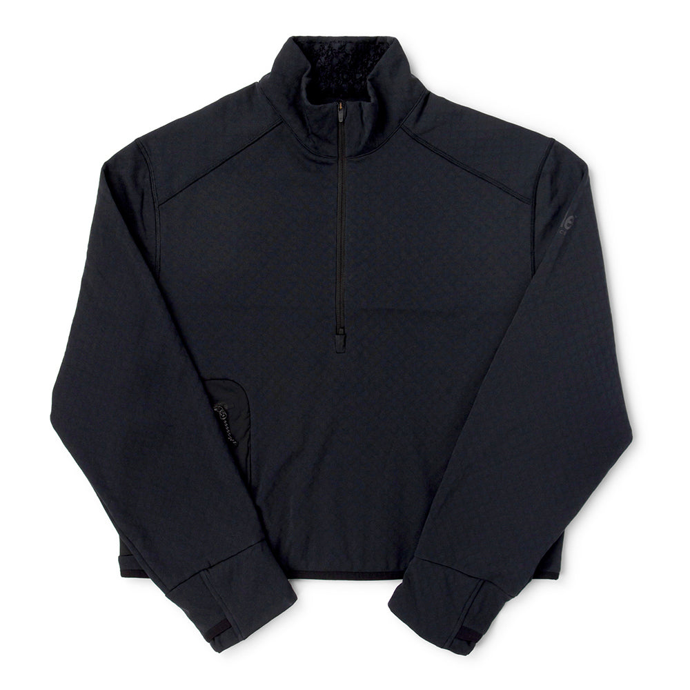 Ciele Women's VLV Half Zip - BlackToe Running#colour_shadowcast