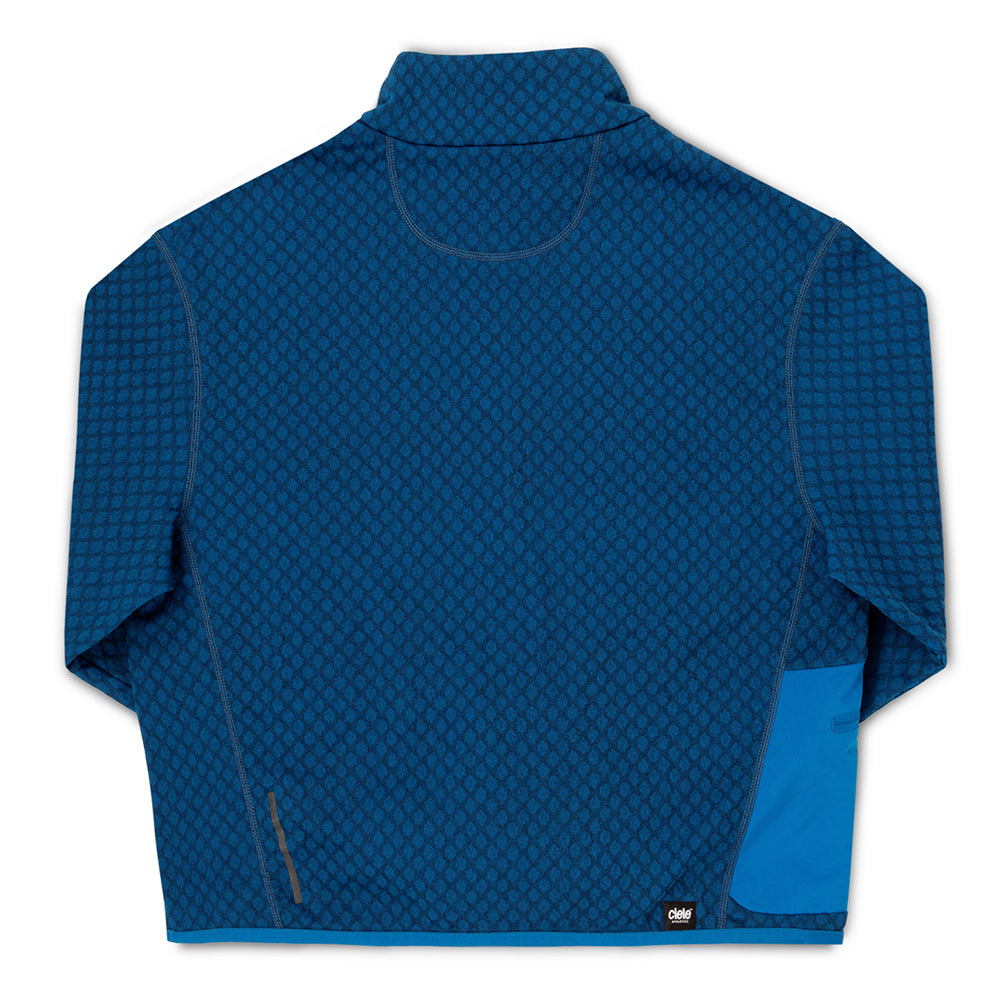 Ciele Women's VLV Half Zip - BlackToe Running#colour_azure