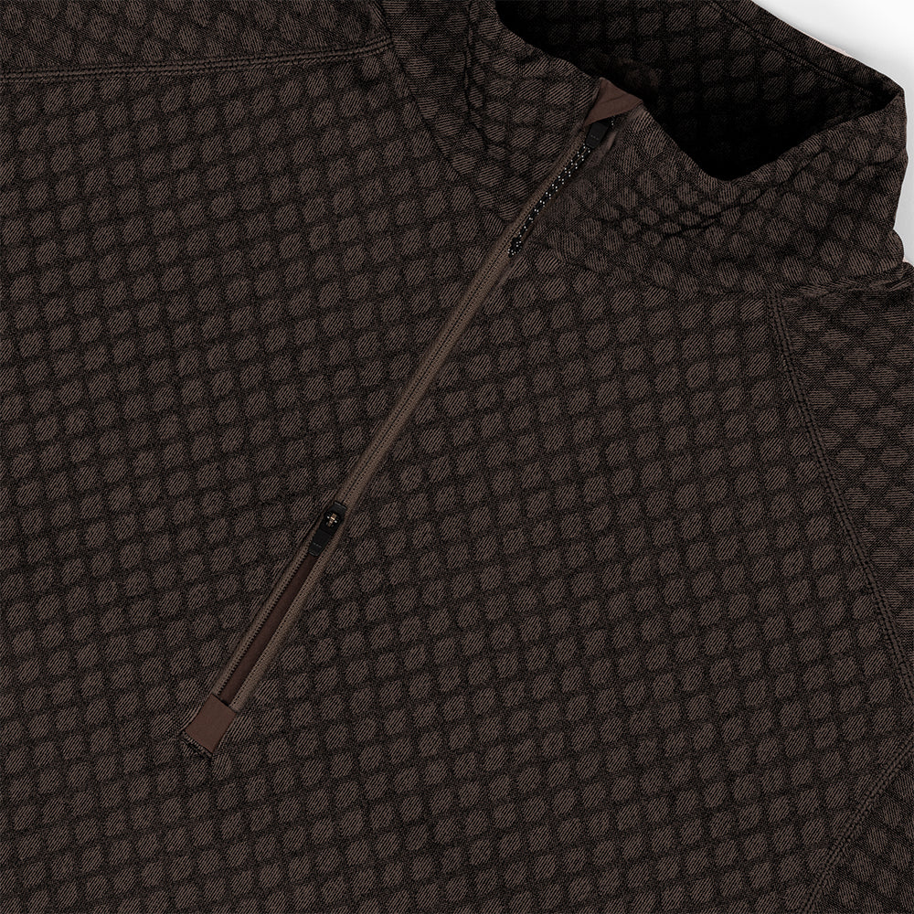 Ciele Women's VLV Half Zip - BlackToe Running#colour_oak