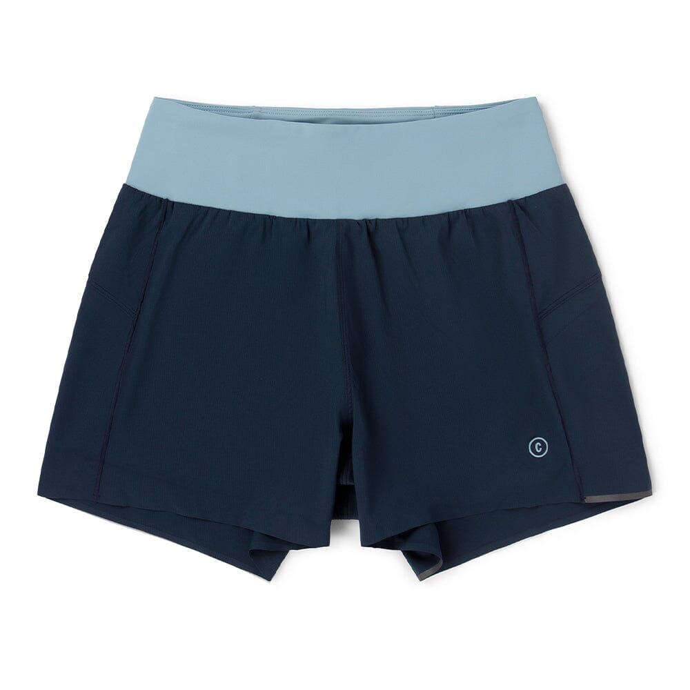 Ciele Women's TRN Short 4'' brief - BlackToe Running#colour_deep-space
