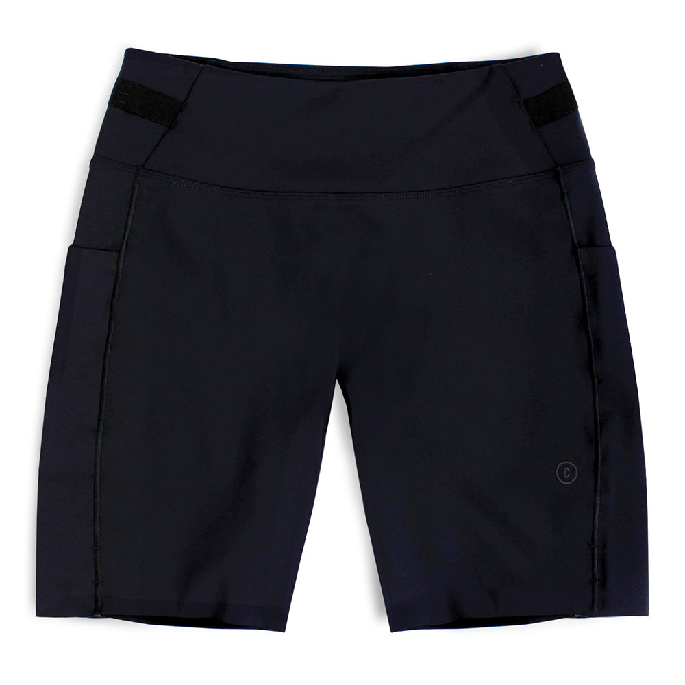 Ciele Women's FSTTight 7" Short - BlackToe Running