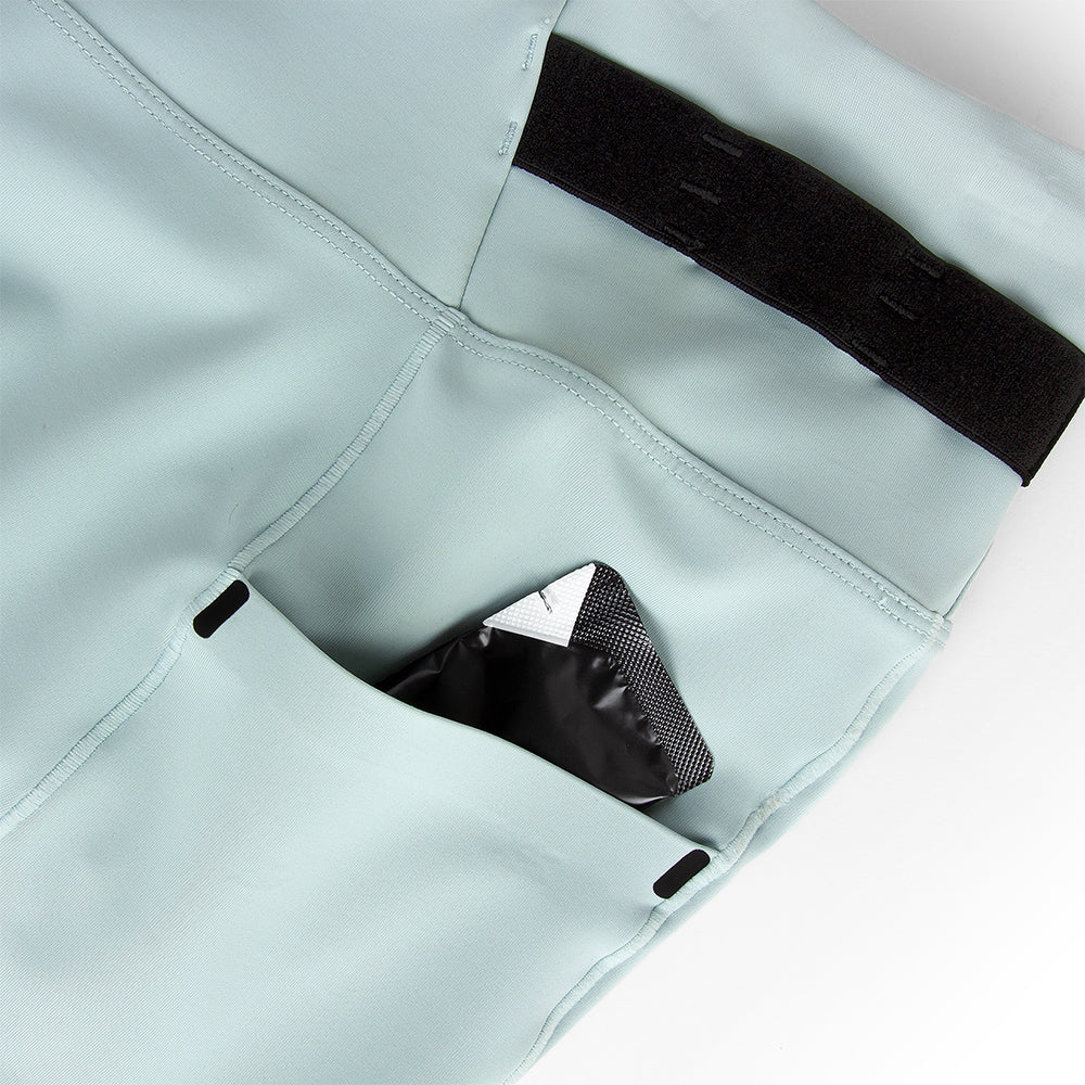 Ciele Women's FSTTight 7" Short - BlackToe Running#colour_sterling-blue