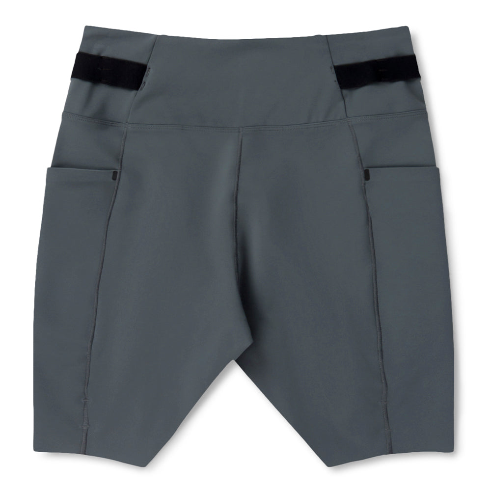 Ciele Women's FSTTight 7" Short - BlackToe Running#colour_ocean