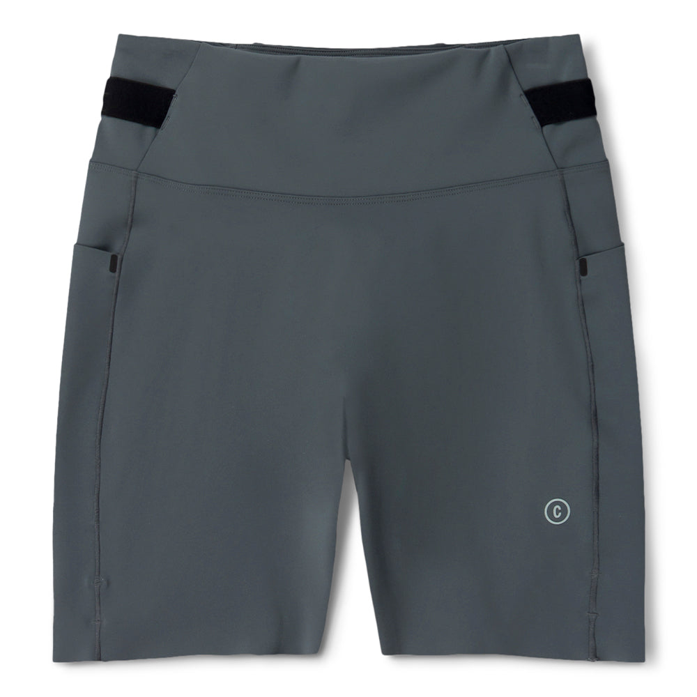 Ciele Women's FSTTight 7" Short - BlackToe Running