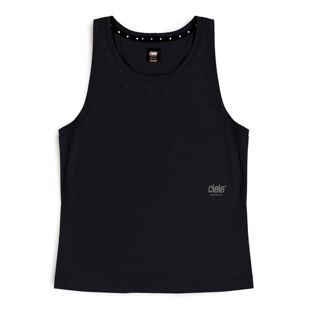 Ciele Women's DLY Singlet - BlackToe Running#colour_shadowcast