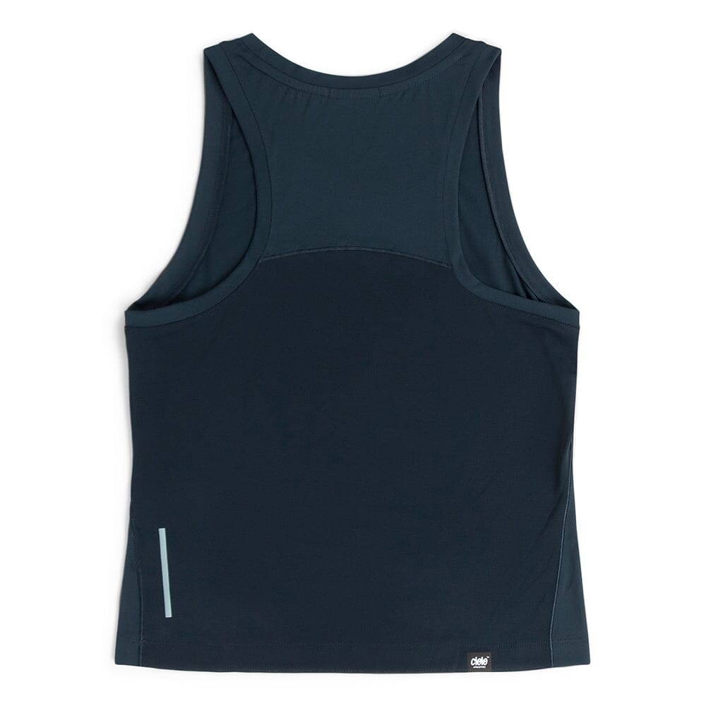 Ciele Women's DLY Singlet - BlackToe Running#colour_deep-space