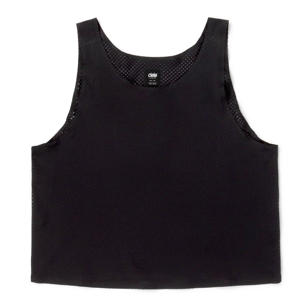 Ciele Women's ICN Singlet - BlackToe Running#colour_shadowcast