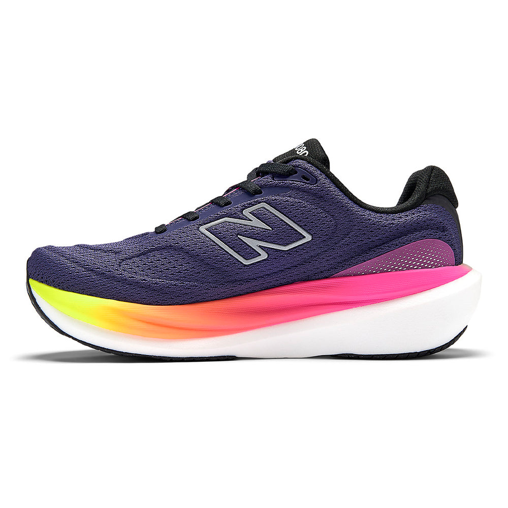 New Balance Women's 1080v15 - BlackToe Running#colour_boysenberry-alkaline-green