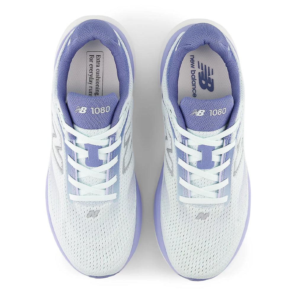 New Balance Women's 1080v15 - BlackToe Running#colour_glint-blue-fairweather-blue