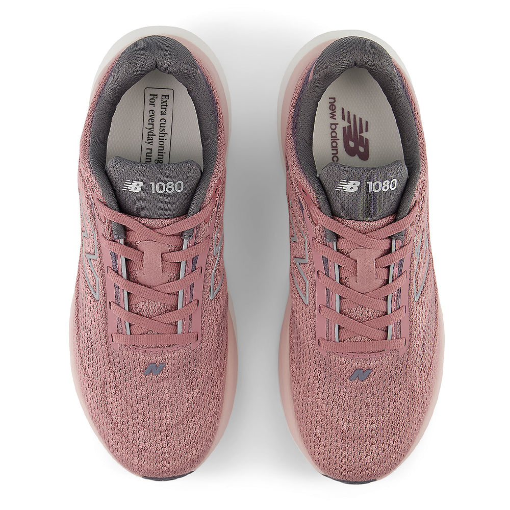 New Balance Women's 1080v15 - BlackToe Running#colour_rosewood-neptune-grey