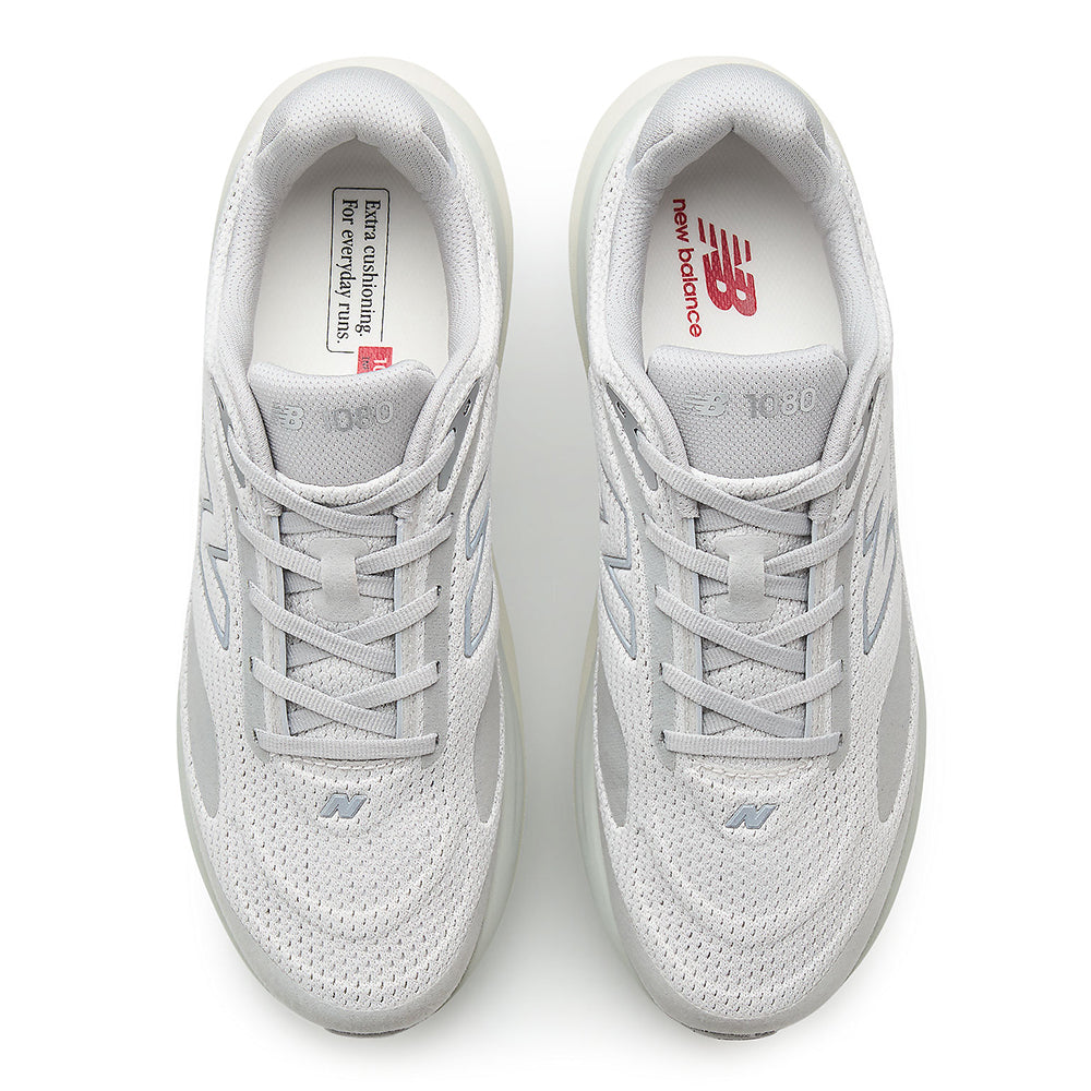 New Balance Women's 1080v15 Grey Days - BlackToe Running#colour_grey-matter-silver-metallic