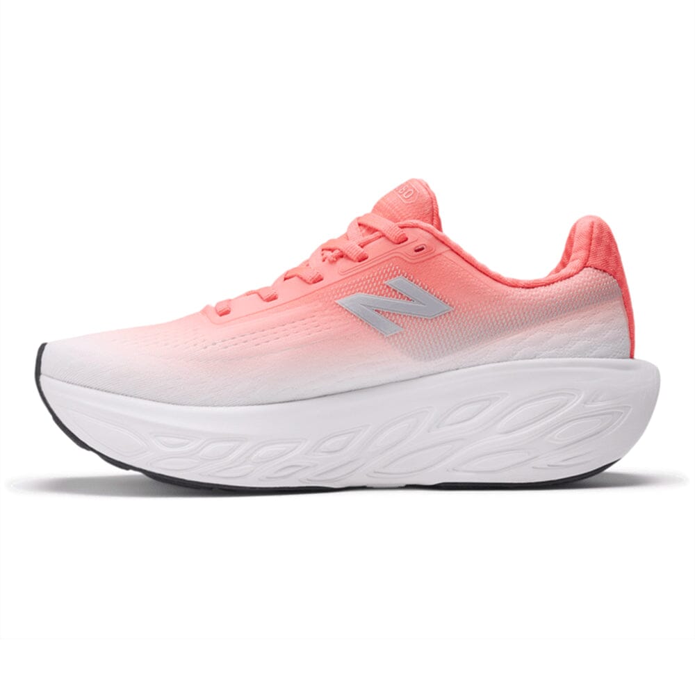 New Balance Women's Fresh Foam X 1080v14 - BlackToe Running#colour_urgent-red-silver-metallic