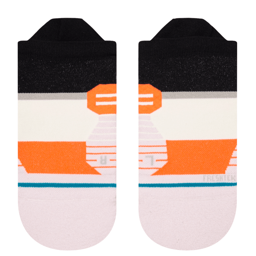 Stance Women's Run Aptitude Light Cushion Tab Socks - BlackToe Running#colour_lilac-ice