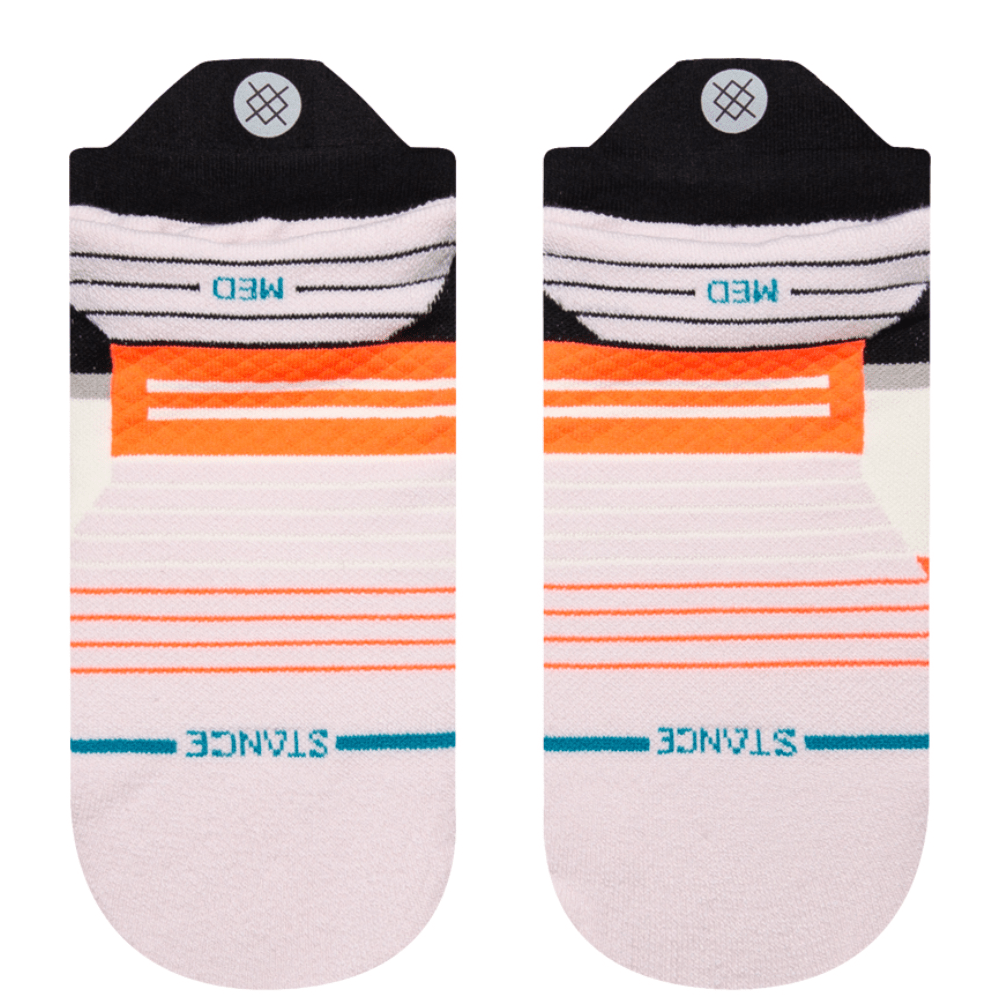 Stance Women's Run Aptitude Light Cushion Tab Socks - BlackToe Running#colour_lilac-ice