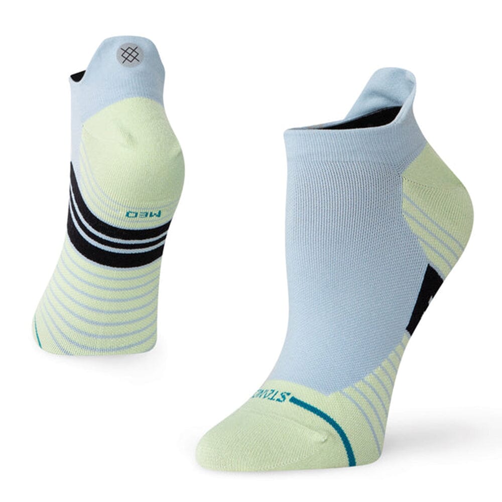 Stance Women's Minimal Ultralight Cushion Tab Socks - BlackToe Running#colour_iceblue