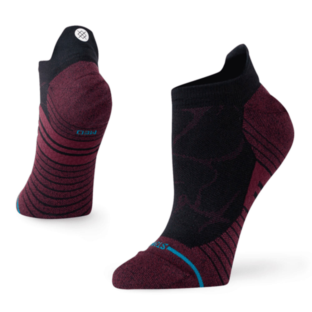 Stance Women's 2000 Ultralight Cushion Tab Socks - BlackToe Running
