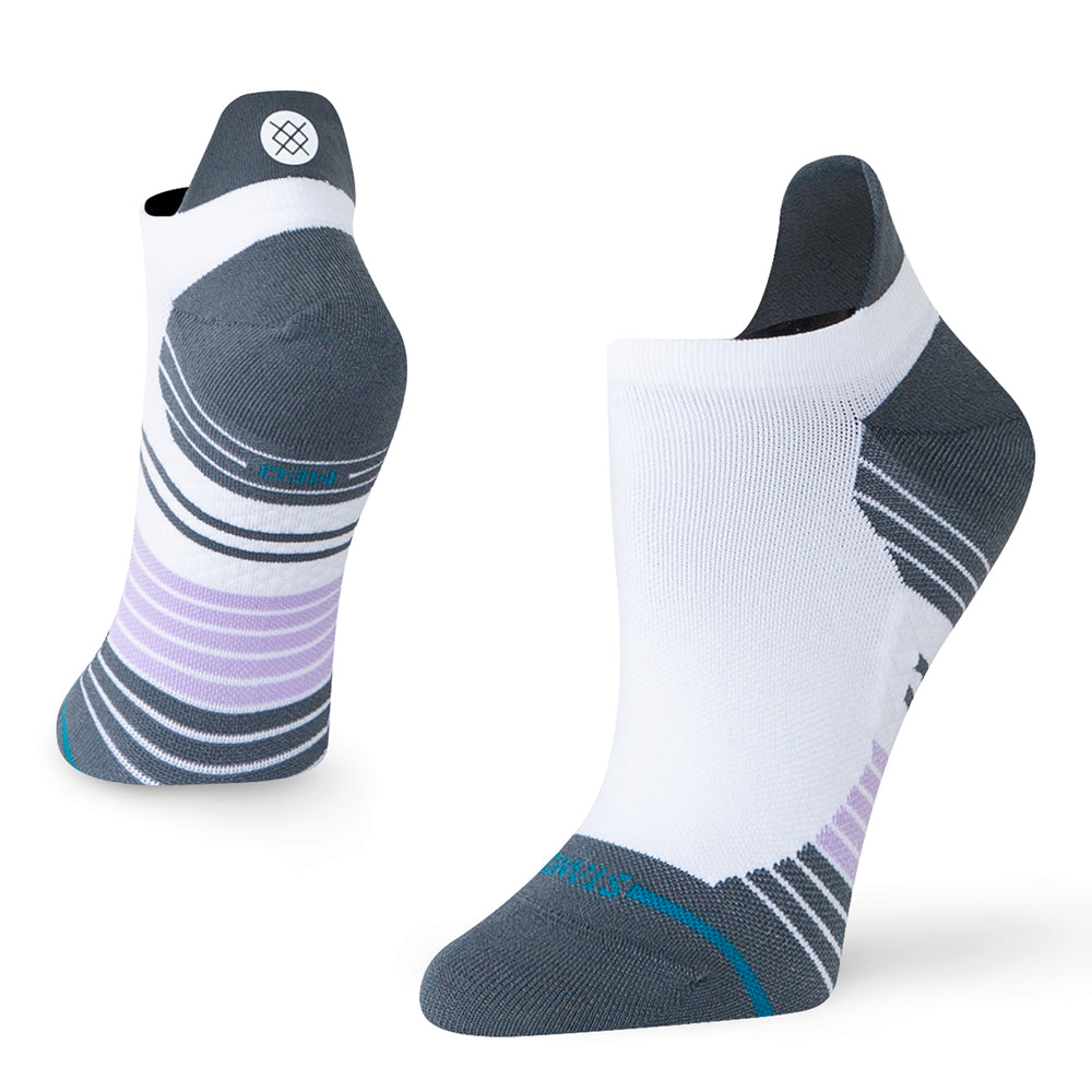 Stance Women's Primrose Ultralight Cushion Tab Socks - BlackToe Running
