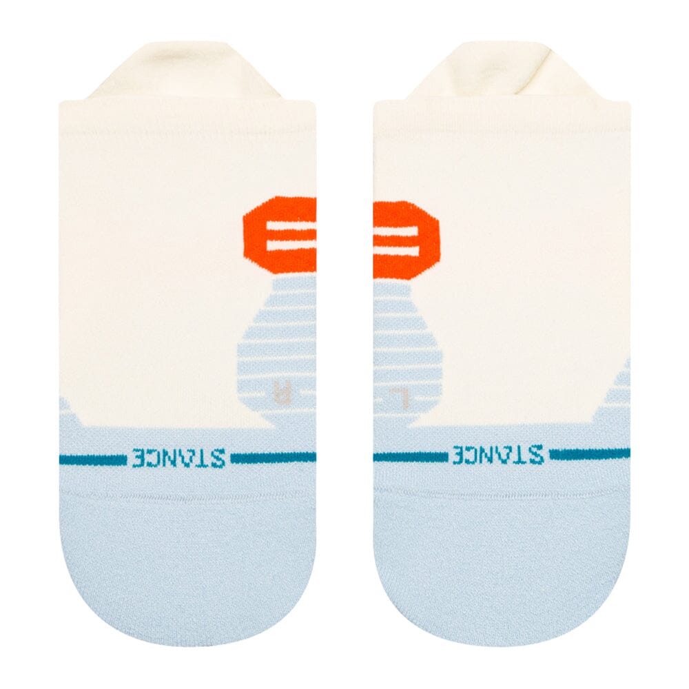 Stance Women's Run Minimal Light Cushion Tab Socks - BlackToe Running