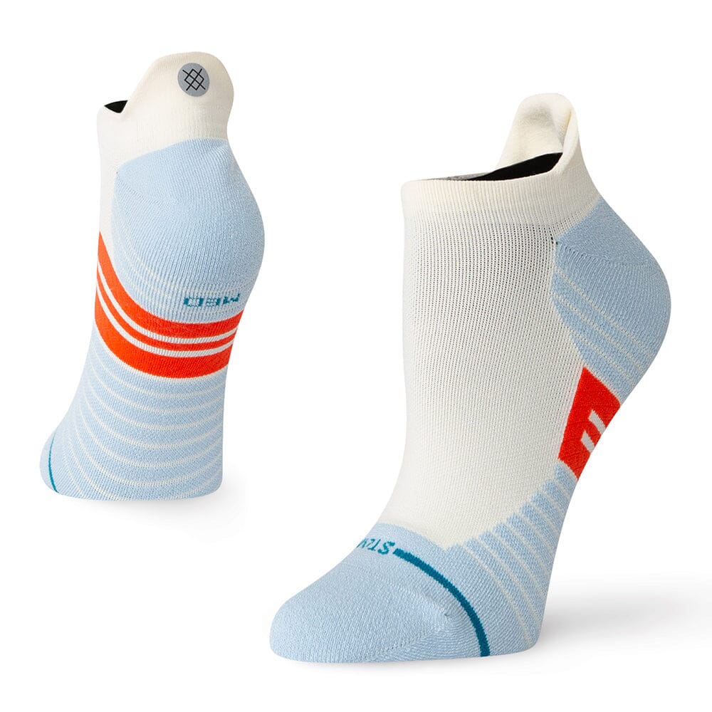 Stance Women's Run Minimal Light Cushion Tab Socks - BlackToe Running#colour_canvas