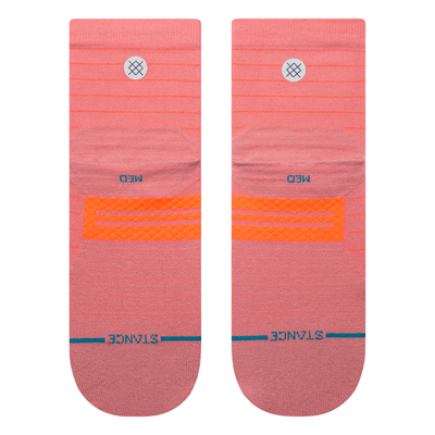 Stance Women's - Amari Quarter Socks Socks - BlackToe Running - 