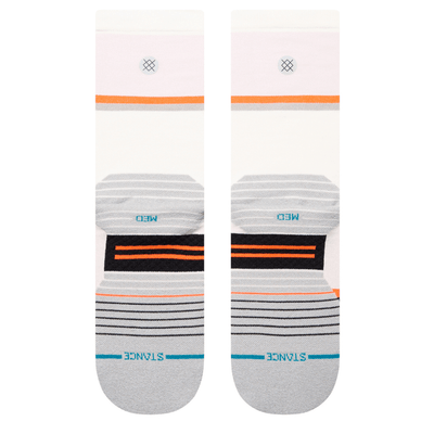 Stance Women's Work It - Crew Socks Socks - BlackToe Running - 