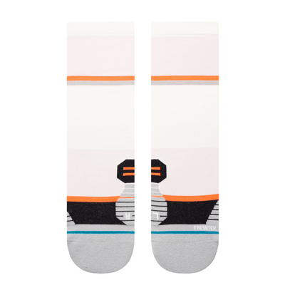 Stance Women's Work It - Crew Socks Socks - BlackToe Running - 